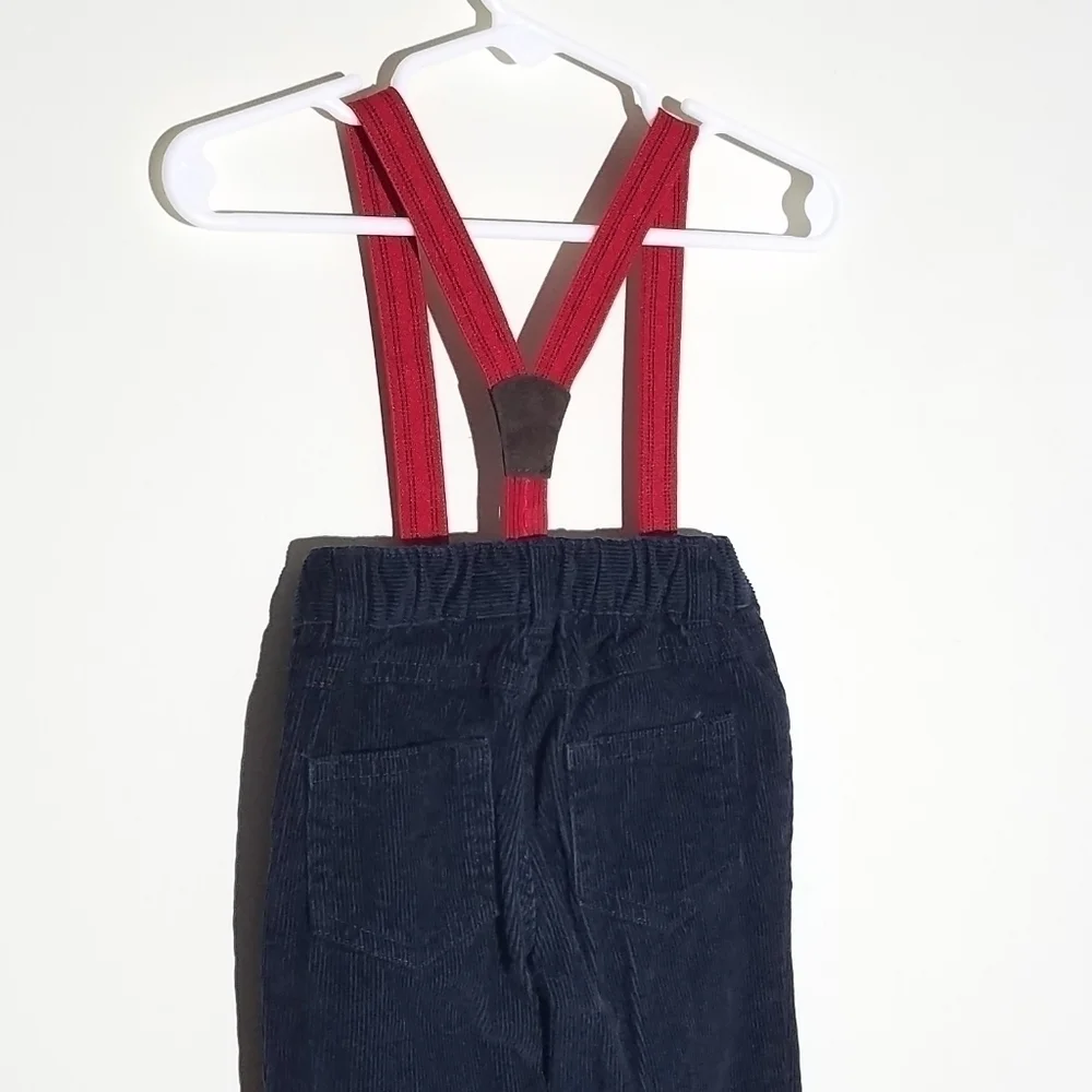 Carter's Corduroy Pants with Suspenders 12m